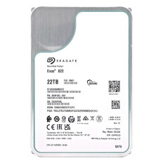 Seagate ST22000NM001E | Exos X22 Series 22TB 7200RPM SATA 6Gb/s 512MB Cache 512e/4kn 3.5-Inch Enterprise Hard Drive