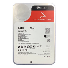 Seagate ST24000NT002 | IronWolf Pro Helium 24TB 3.5" 6GB/s SATA 7200RPM 512MB Cache 512e NAS Server Hard Drive