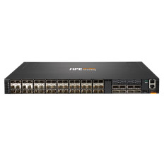 HP R9F64A | Aruba Networking CX 8325‑48Y8C 48x 25GbE SFP28 and 8x 100GbE QSFP28 Ports Switch with Port‑to‑Power Airflow 6x Fans 2x PS