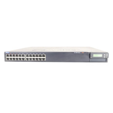 Juniper COM5T00BRA | EX4200 24-Ports 10/100/1000Base-T (8x PoE ports) Ethernet Switch with 320Watt AC Power Supply Includes 50cm Virtual Chassis
