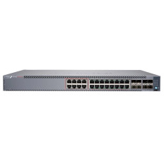 Juniper EX4100-24MP-TAA | EX4100 Series 24x PoE 1000Base-T with 4x 10GbE Uplink Ports and 4x 25GbE Stacking/Uplink Ports Layer 3 Managed 1U Rack-mountable Gigabit Ethernet Network Switch TAA Compliant