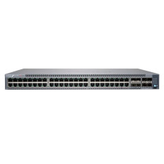 Juniper EX4100-48P | EX4100 Series 48 x Ports PoE 10/100/1000Base-T + 4 x 10GbE Uplink Ports + 4 x 25GbE Stacking/Uplink Ports Layer 3 Managed 1U Rack-mountable Gigabit Ethernet Network Switch