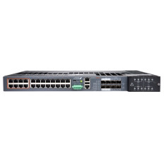 Juniper EX4100-H-24MP-T | 24-Ports PoE++ (8x 10GbE + 16x 1GbE) 4x 10GbE Uplink Ports EX Hardened Switch TAA-compliant with AC PSU