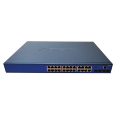 Adtran 17101524PF1 | NetVanta 1550-24P 24 x Ports PoE+ 10/100/1000Base-T + 4 x SFP+ Ports Layer 3 Managed 1U Rack-mountable Gigabit Ethernet Network Switch