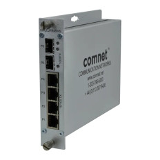 ComNet CNGE2FE4SMS | 6 x Ports 1000Base-TX Layer 2 Managed Fast Ethernet Network Switch