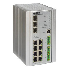 ComNet CNGE11FX3TX8MSPOEHOK | 3 x Ports 100/1000Base-FX + 8 x Ports 1000Base-TX Layer 2 Managed Fast Ethernet Network Switch