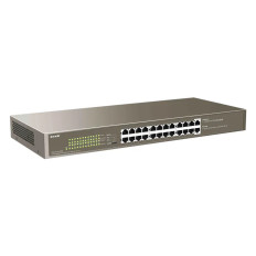 Tenda TEG1124P-24-250W | 1000M&PoE 24-Port Gigabit Ethernet Switch with 24-Port PoE