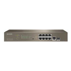 Tenda TEG5310P-8-150W | 8 x Gigabit Ethernet Ports (4 x PoE+ and 4 standard Ports) Layer 3 Managed Switch