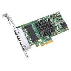 IBM 00AG520-LN-01 | Quad-Ports RJ-45 1Gb/s 10Base-T/100Base-TX/1000Base-T Gigabit Ethernet PCI Express 2.1 x4 Server Network Adapter by Intel for Sy