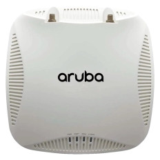 HP JW162-61001 | Aruba 200 Series AP-204 IEEE 802.11n/ac 5GHz 867Mbit/s 1 x Port PoE 10/100/1000Base-T 2 x External Dual-Band Antennas Wireless Access Point