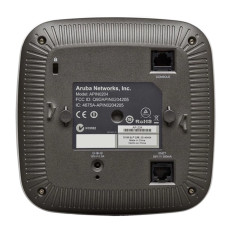 HP JW163A | Aruba 200 Series AP-204 IEEE 802.11n/ac 5GHz 867Mbit/s 1 x Port PoE 10/100/1000Base-T 2 x External Dual-Band Antennas Wireless Access Point