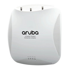 HP JW169A | Aruba 210 Series AP-214 IEEE 802.11n/ac 5GHz 1300Mbit/s 1 x Port PoE+ 1000Base-T 3 x External Dual-Band Antennas Wireless Access Point