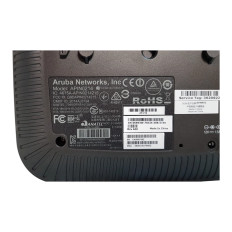 HP JW169A | Aruba 210 Series AP-214 IEEE 802.11n/ac 5GHz 1300Mbit/s 1 x Port PoE+ 1000Base-T 3 x External Dual-Band Antennas Wireless Access Point