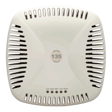 HP JX773-61001 | Aruba AP-135 IEEE 802.11n 5GHz 450Mbit/s 2 x Ports PoE+ 1000Base-T 6 x Internal Omni-Directional Antennas Wireless Access Point