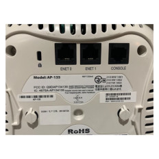 HP JX773-61001 | Aruba AP-135 IEEE 802.11n 5GHz 450Mbit/s 2 x Ports PoE+ 1000Base-T 6 x Internal Omni-Directional Antennas Wireless Access Point