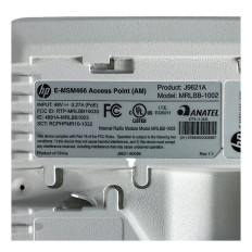 HP MRLBB-1002 | E-MSM466 IEEE 802.11n 5GHz 450Mbit/s 1 x PoE 1GBase-T External Antennas Wireless Access Point