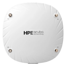 HP Q9H56A | Aruba 510 Series AP-514 IEEE 802.11ax 5GHz 4.8Gbit/s 1 x Port PoE+ 2.5GBase-T +1 x Port PoE+ GE 4 x External Dual-Band Antennas Wireless Access Point