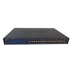 Adtran 1700595G1 | NetVanta 1234 Ethernet Switch with PoE 2 x SFP Shared 24 x 10/100Base-TX LAN 4 x 10/100/1000Base-T LAN
