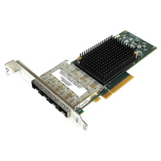 IBM 00RX853 | 4 x Ports 10Gb/s SFP+ Copper PCI Express 3.0 Gigabit Ethernet Network Adapter Card