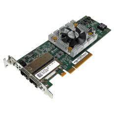 Dell QLE8262L-DELL | Dual-Ports SFP+ 10Gb/s Gigabit Ethernet PCI Express Converged Network Adapter