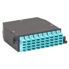 Black Box FOCA20M3-3MP12-36LC | MTP OM3 Fiber Optic LGX Cassette (3) MTP 12 to (36) LC Type A