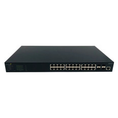 Extreme Networks AH-SR-2224P-NA | Switching SR2224P 24-Port Gigabit Ethernet PoE/PoE+ Switch with 4 x GE SFP ports