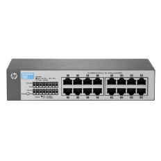 HP J9662A-ACC | OfficeConnect 1410 Series 1410-16 16 x 10/100Base-TX RJ-45 Ports Layer 2 Unmanaged Fast Ethernet Network Switch