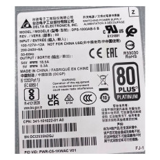 Cisco 341-101022-01 | 1000-Watts 80-Plus Platinum Hot-Swappable Redundant 100-240V AC Power Supply for Catalyst C9200 / C9300LM Series Switches