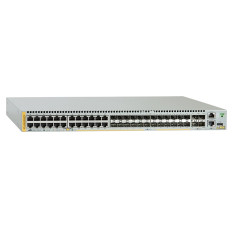Allied Telesis AT-X930-28GSTX-B91 | x930 Series 24 x 10/100/1000Base-T and 1000Base-X Combo Gigabit RJ-45/SFP (mini-GBIC) and 4 x 10GbE SFP+ Ports Layer 3 Managed Stackable Gigabit Ethernet Network Switch