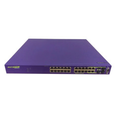 Extreme Networks 16201 | X350-24T 24 x RJ-45 Ports 10/100/1000Base-T + 4 x Shared SFP mini-GBIC Ports Layer 2 Managed Gigabit Ethernet Network Switch