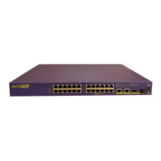 Extreme Networks X250E-24P | Summit 24 x RJ-45 Ports 10/100/1000Base-T + 2 x Combo RJ-45/SFP Ports Layer 3 Managed Stackable Gigabit Ethernet Network Switch