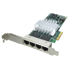 IBM 39Y6136-02 | Quad-Ports RJ-45 1Gb/s 10Base-T/100Base-TX/1000Base-T Gigabit Ethernet PCI Express x4 Low Profile Server Network Adapter for System x