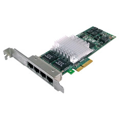 IBM 39Y6137-06 | PRO/1000 PT Quad-Ports 1Gb/s 10Base-T/100Base-TX/1000Base-T Gigabit Ethernet PCI Express x4 Low Profile Server Network Adapter by I