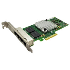 IBM 49Y4241 | I340-T4 4 x Ports 1Gb/s RJ-45 Gigabit Ethernet Server Network Adapter Card