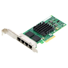Intel E1G44HT-LP | 4 x Ports 1Gb/s 1000Base-T PCI Express 2.0 x4 Gigabit Ethernet Server Network Adapter Card
