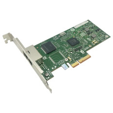 IBM FRU49Y4232 | Dual-Ports RJ-45 1Gb/s 10Base-T/100Base-TX/1000Base-T Gigabit Ethernet PCI Express 2.0 x4 Server Network Adapter by Intel