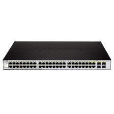 D-Link DGS-1210-48/E | DES-1210 Series 48 x 10/100/1000Base-T RJ-45 and 4 x Combo RJ-45/SFP (mini-GBIC) Ports Layer 2 Gigabit Ethernet Switch