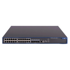 HP JD377A#B2C | 5500 EI Series 5500-24G EI 24 x 10/100/1000Base-T RJ-45 and 4 x Shared SFP (mini-GBIC) Ports and 2 x Expansion Module Slots Layer 4 Managed Stackable Gigabit Ethernet Network Switch
