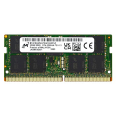 Micron MTA18ASF4G72HZ-3G2F1ZI | 32GB DDR4-3200MHz PC4-25600 ECC Unbuffered SODIMM CL22 2Rx8 1.2V 260-Pin Memory Module