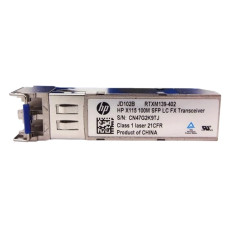 HP JD102-61001 | X110 100Mb/s 100Base-FX Multi-Mode Fibre 1310nm 2km Duplex LC Connector SFP Transceiver Module