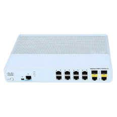 Cisco WS-C2960C-8TC-S-A1 | Catalyst 2960C Series 2960C-8TC 8 x 10/100Base-TX RJ-45 and 2 x 1G RJ45/SFP Dual Purpose Uplink Ports Layer 2 Managed Fast Ethernet Network Switch