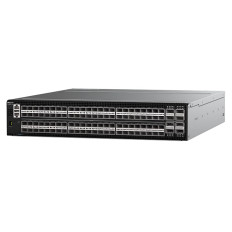 Dell 210-APHH | PowerSwitch S5200-ON Series S5296F-ON 96 x 25GbE SFP28 and 8 x 100GbE QSFP28 Ports Layer 3 Managed Smart Fabric OS10 Network Switch