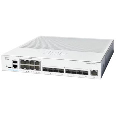 Cisco C1300-16XTS-RF | Catalyst 1300 Series 1300-16XTS 16 x 10GbE RJ-45/SFP+ Ports and 1 x GE Management Port Layer 3 Managed 10 Gigabit Ethernet Switch