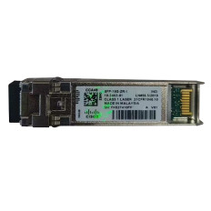 Cisco SFP-10G-ZR-I= | 10Gb/s 10GBase-ZR Single-Mode Fibre 1550nm 80km LC Connector SFP+ Transceiver Module