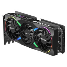 PNY VCG5070T16TFXXPB1-O | Geforce RTX 5070 Ti 16GB ARGB Overclocked PCI Express 5.0 x16 Triple Fan Plus DLSS 4 Graphics Card