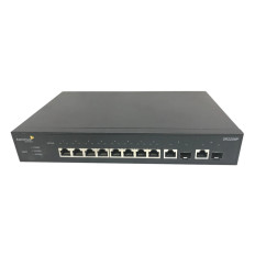 Extreme Networks AH-SR-2208P-NA | Switching SR2208P 8 x RJ-45 Port PoE+ 10/100/1000eBase-T + 2 x SFP Combo Ports Layer 3 Managed Rack-mountable Gigabit Ethernet Network Switch