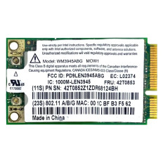 IBM 42T0853-US-06 | PRO/Wireless 3945ABG 54Mbps IEEE 802.11a/b/g Mini PCI Express Wireless Network Adapter for ThinkPad