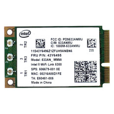 IBM 43Y6495 | Lenovo Wi-Fi Link 5300 802.11a/b/g/n Wireless Network Card for ThinkPad T400
