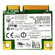 IBM 43Y6519-06 | Lenovo Wi-Fi Link 5300 Wireless Network Card for ThinkPad T400s
