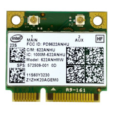 Lenovo 60Y3230-06 | 300Mbps 2.4GHz / 5GHz IEEE 802.11a/b/g Half Min PCI Express WLAN Wireless Network Card